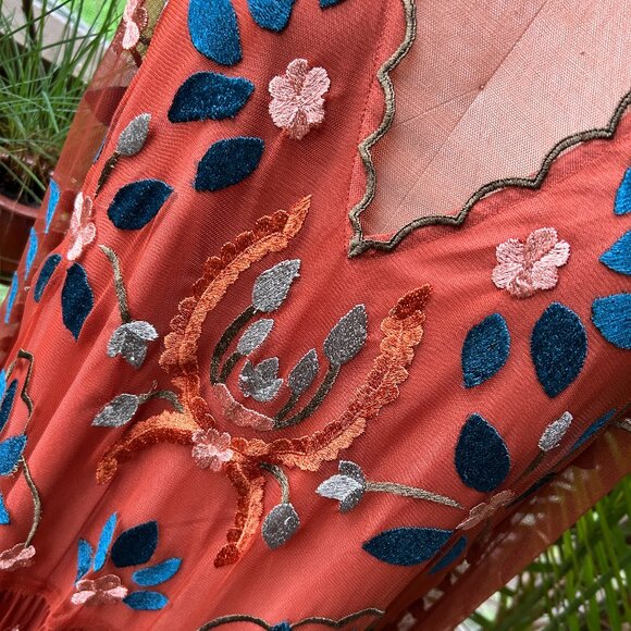 Free People “Hearts Are Wild” Mini Dress (NWOT) - Picture 8 of 13